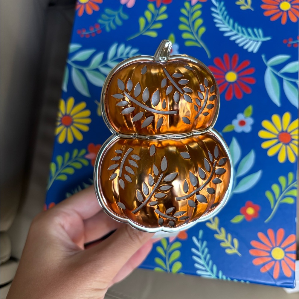 Bath & Body Works Orange Pumpkin Decor